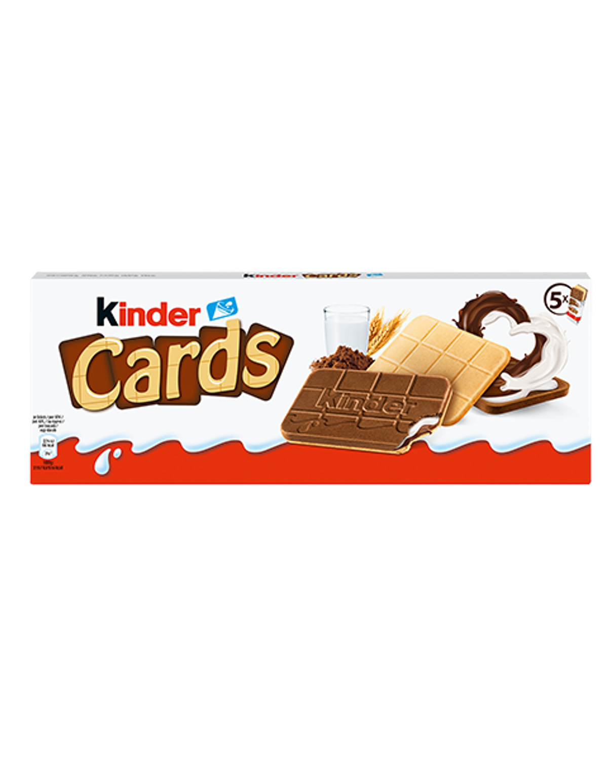 Kinder Cards 128g - padrão Mundiei