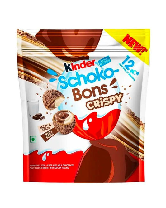 Kinder Schoko-Bons Crispy 67g - padrão Mundiei