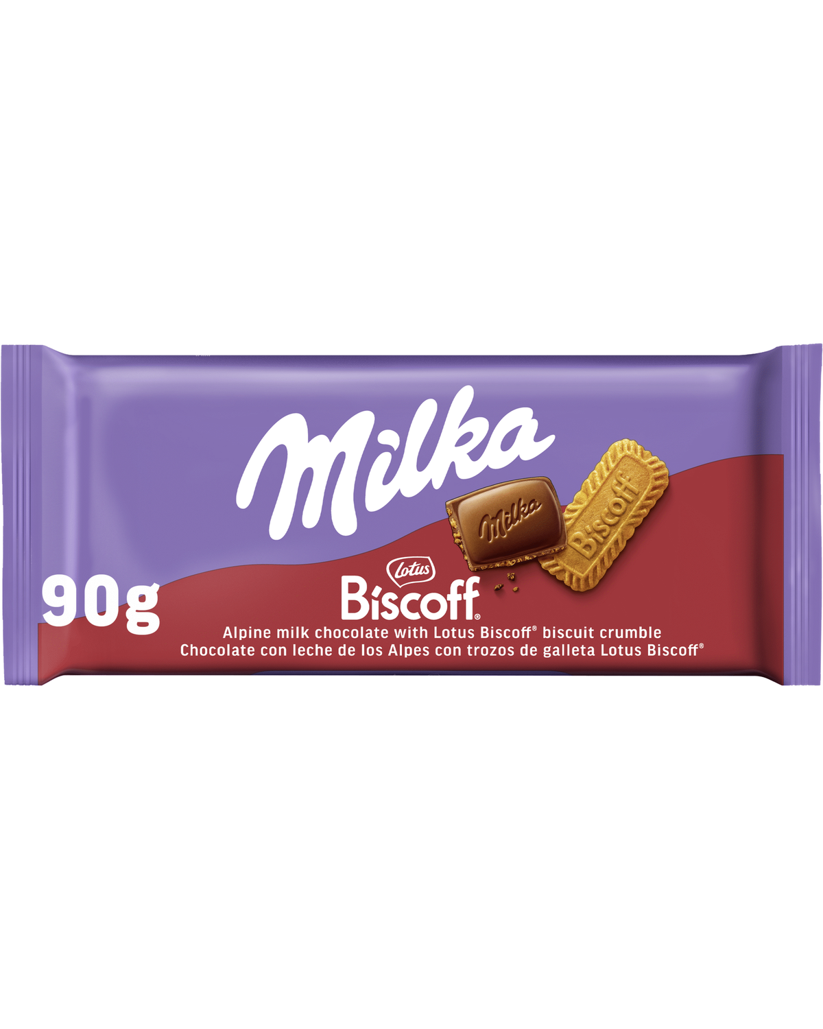Milka Biscoff 90g - padrão Mundiei