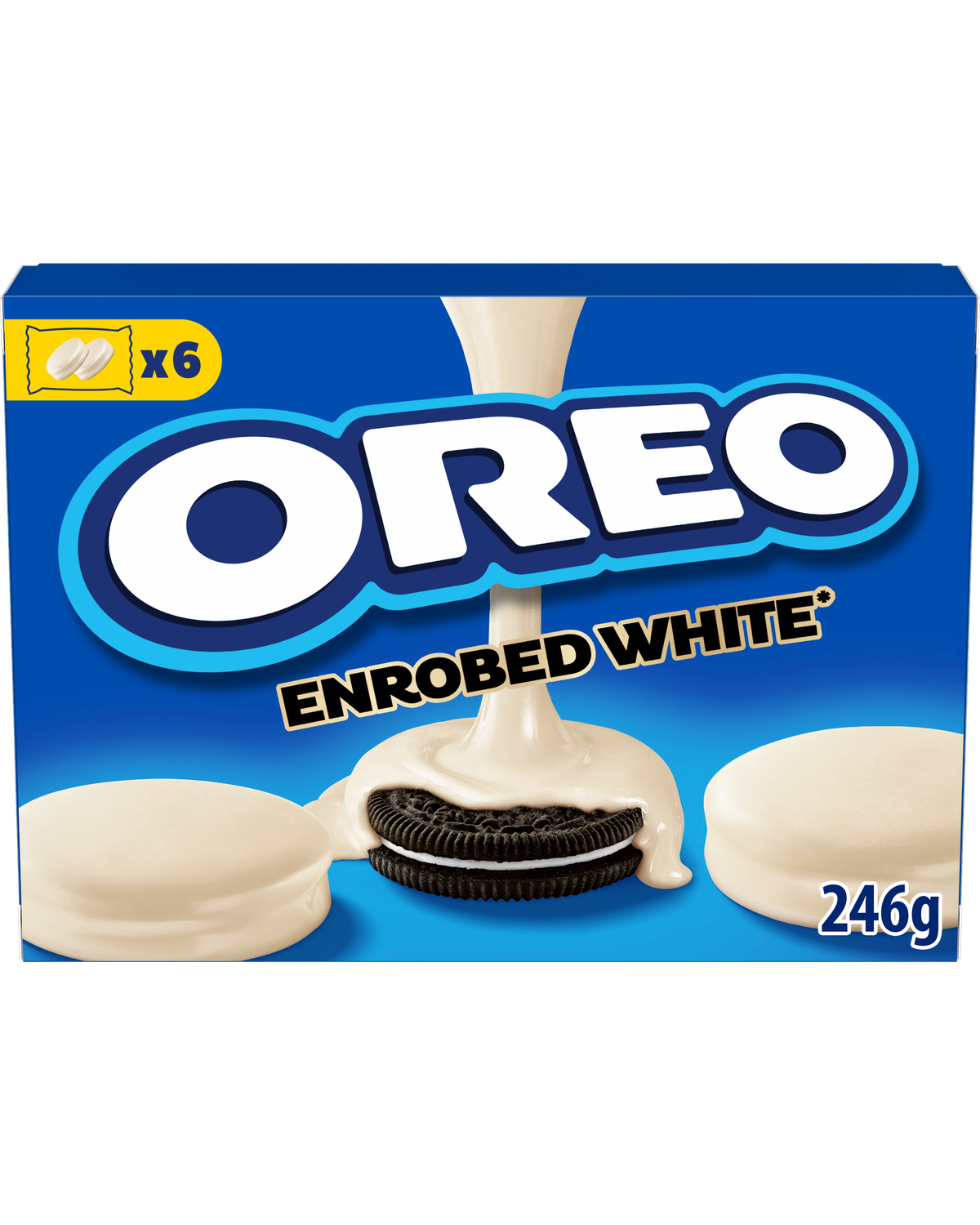 Oreo White Enrobed 246g - padrão Mundiei